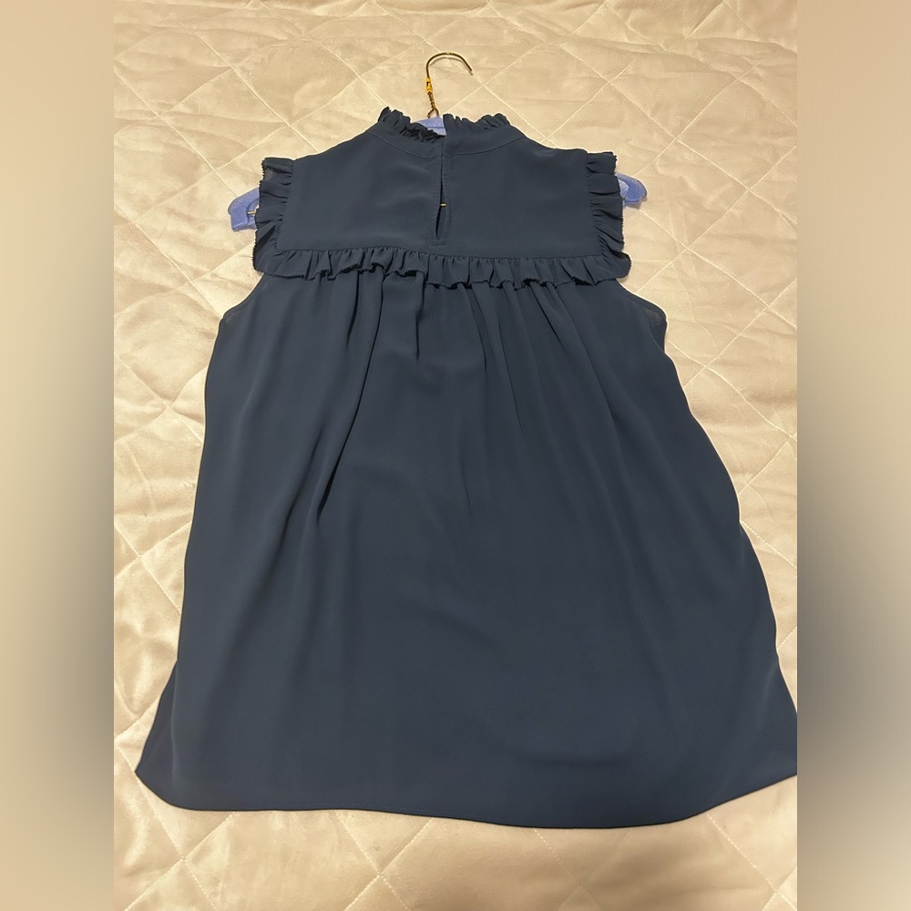 Teal Sleeveless Top